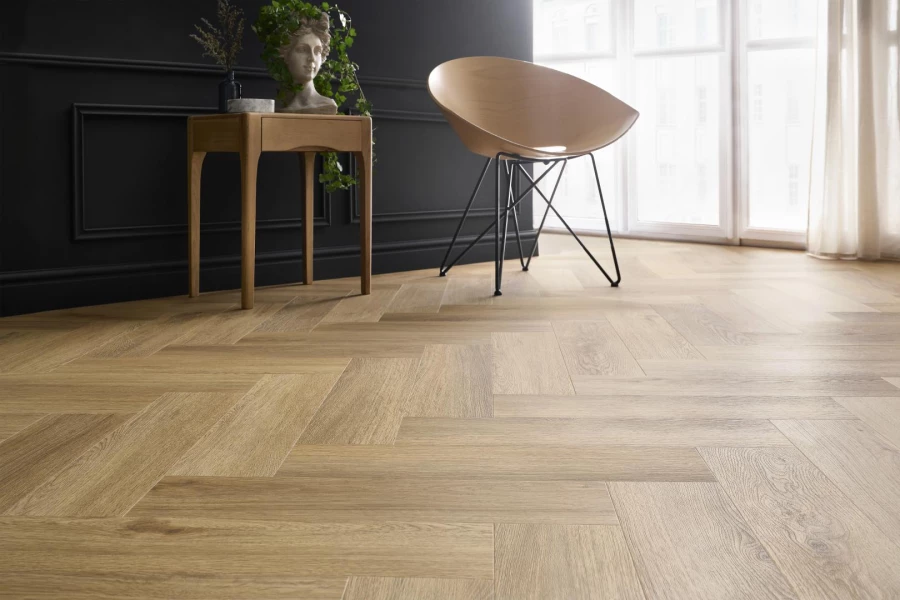Vinylgolv fiskben Burbon Oak, klass 33